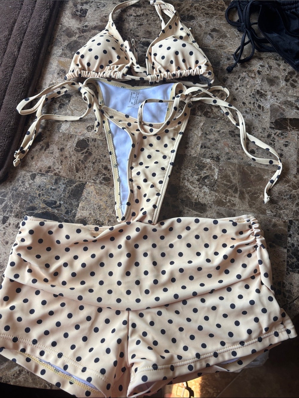 Swim suit with shorts